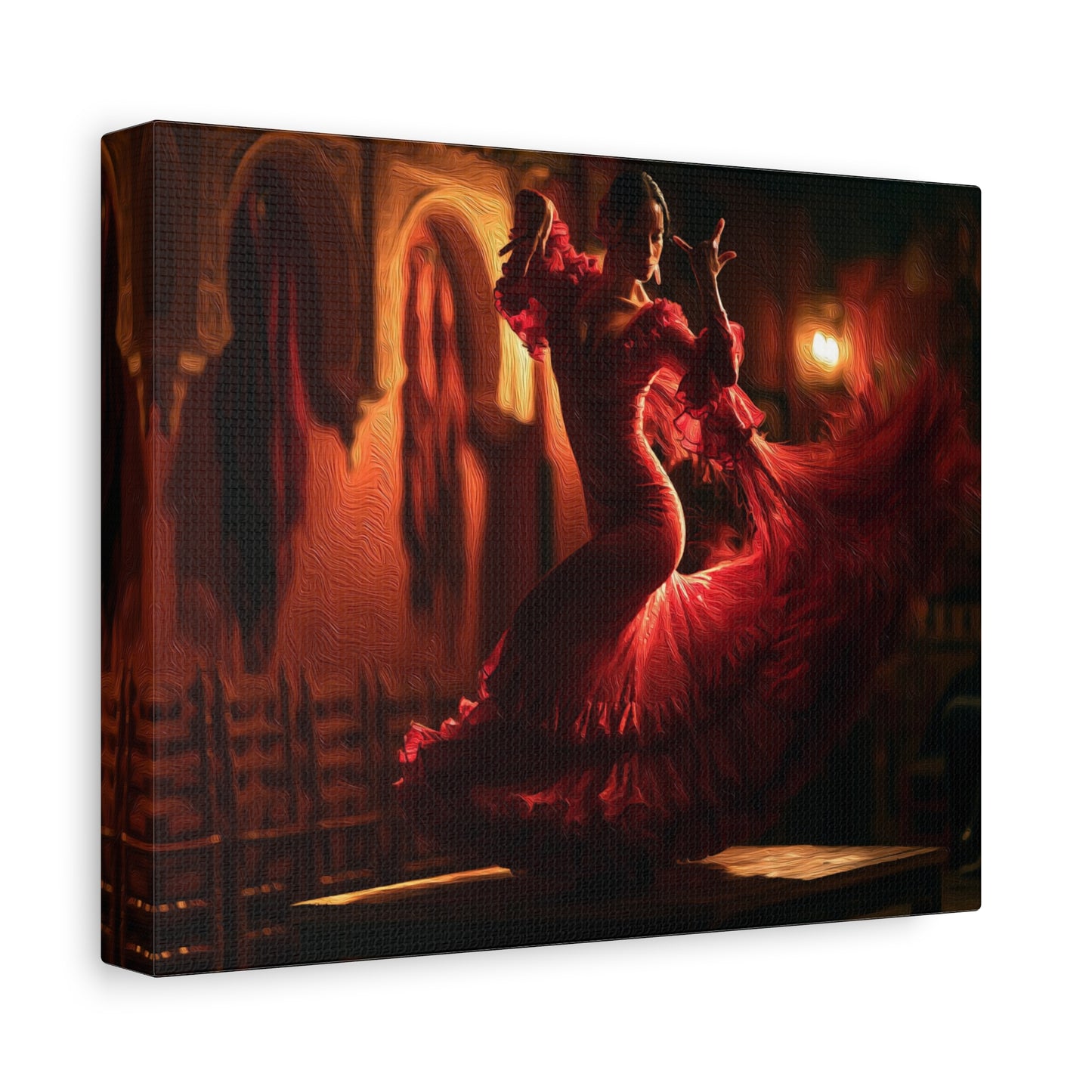 Seville, Spain | Watercolor Canvas Print | The Painted Passport®
