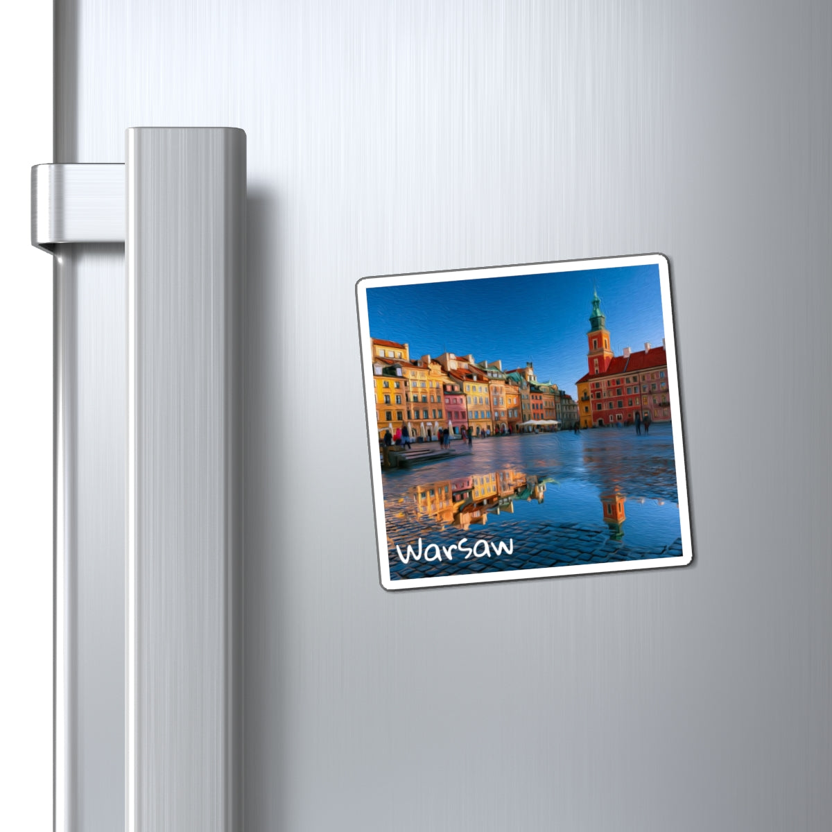 Warsaw, Poland | Watercolor Magnet | The Painted Passport®