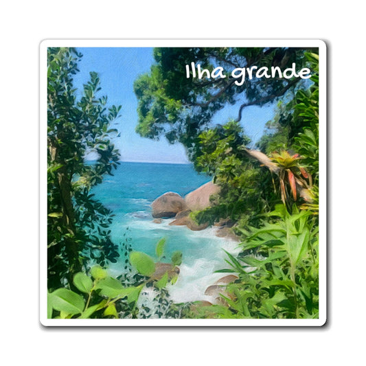 Ilha grande, Brazil Magnet 🏝️