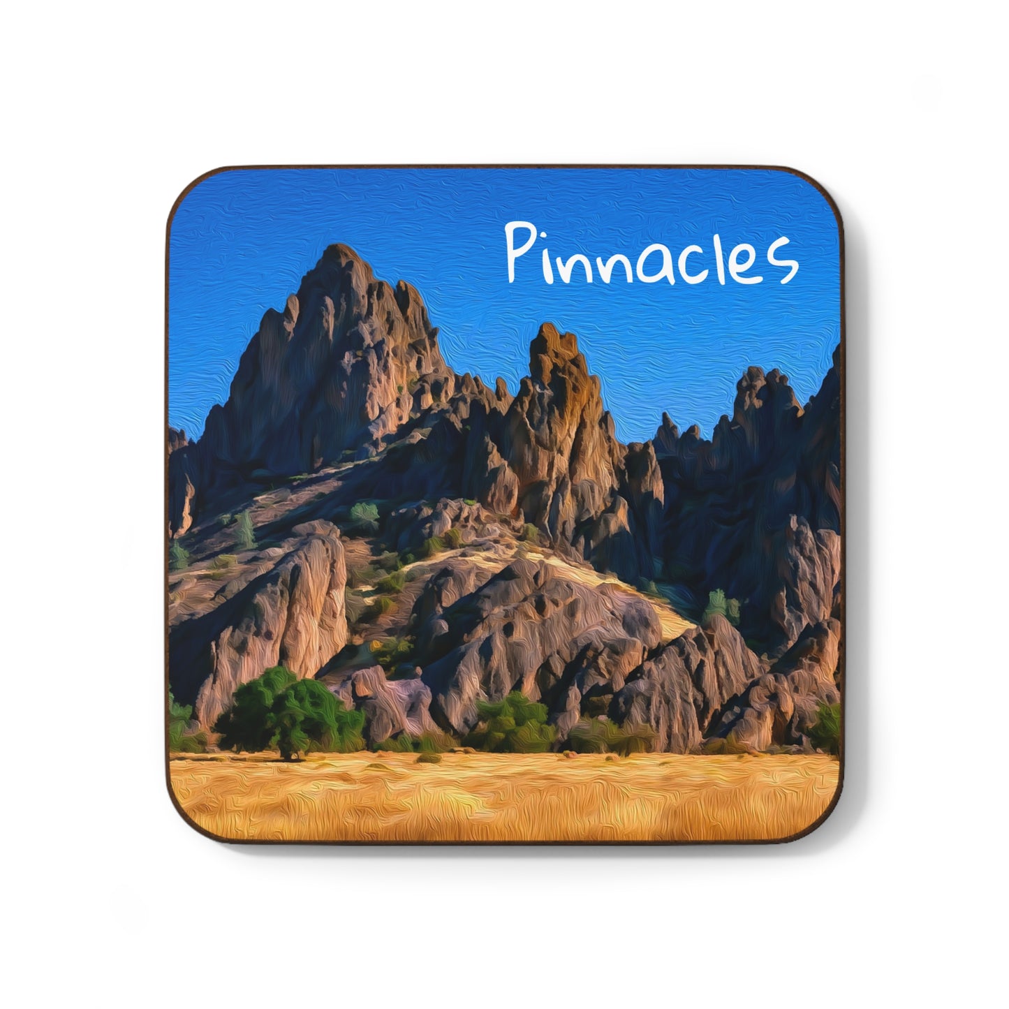 Pinnacles National Park, California | Watercolor Coaster | The Painted Passport®