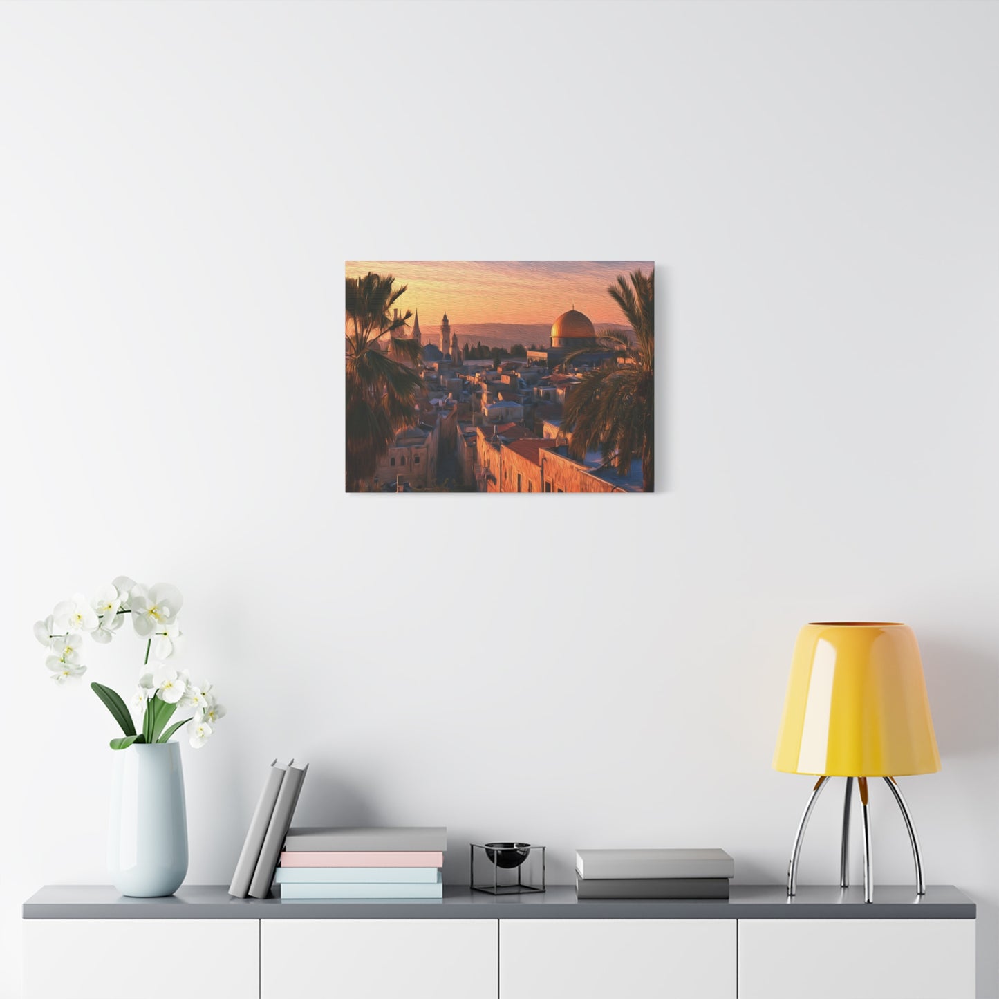 Jerusalem, Israel | Watercolor Canvas Print | The Painted Passport®