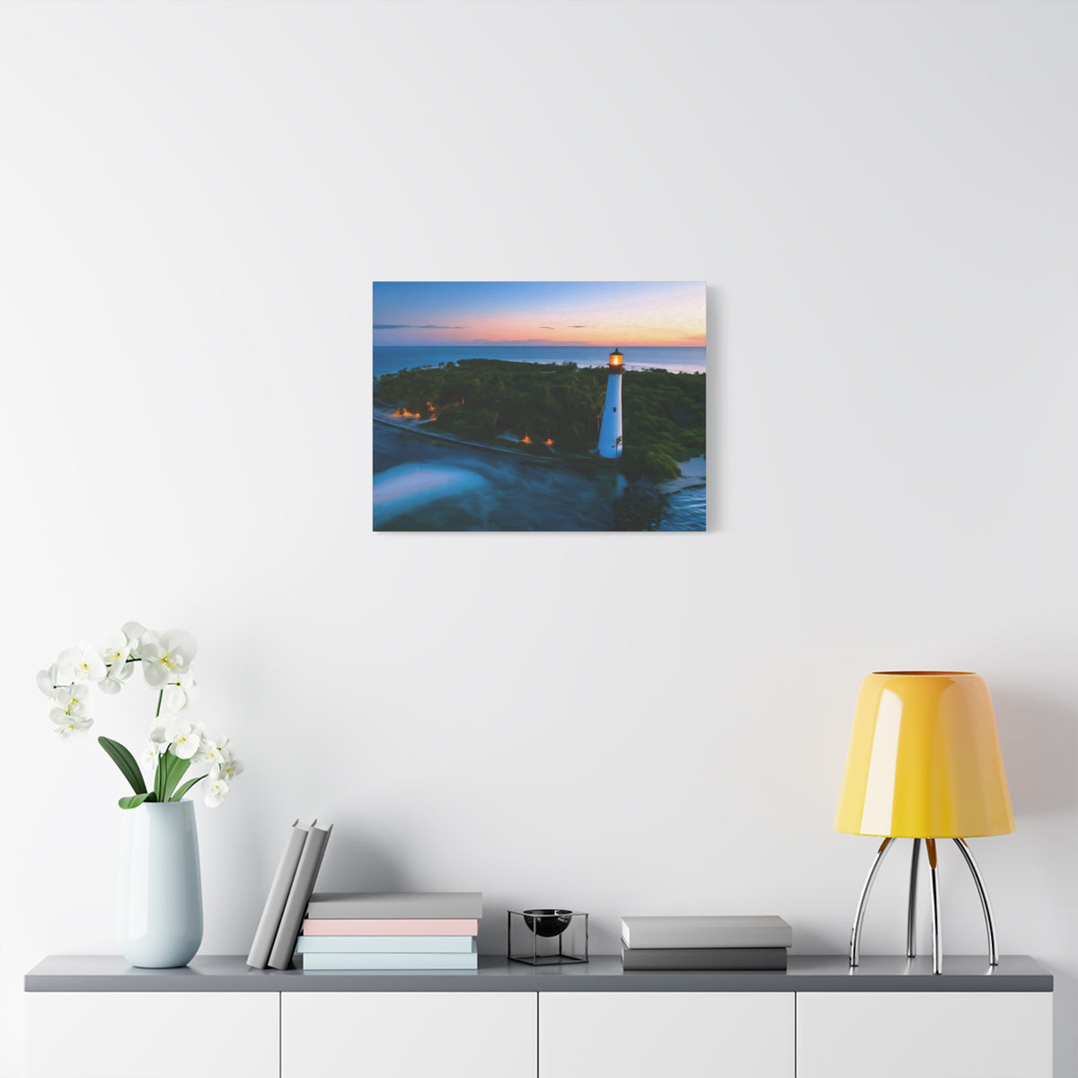 Miami, Florida | Watercolor Canvas Print | The Painted Passport®