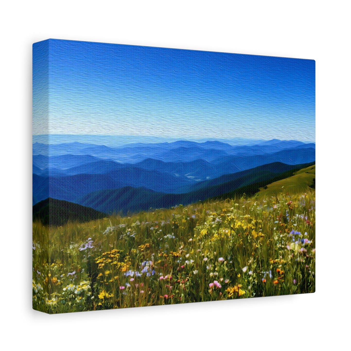 Shenandoah National Park, Virginia | Watercolor Canvas Print | The Painted Passport®