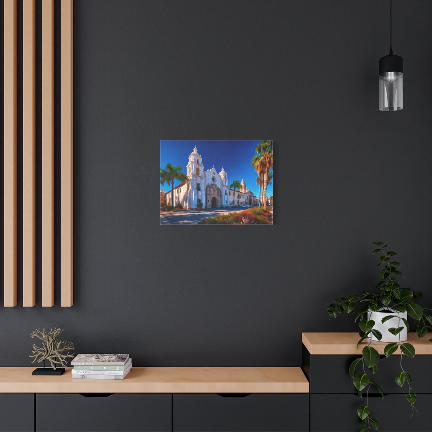 San Diego, California | Watercolor Canvas Print | The Painted Passport®