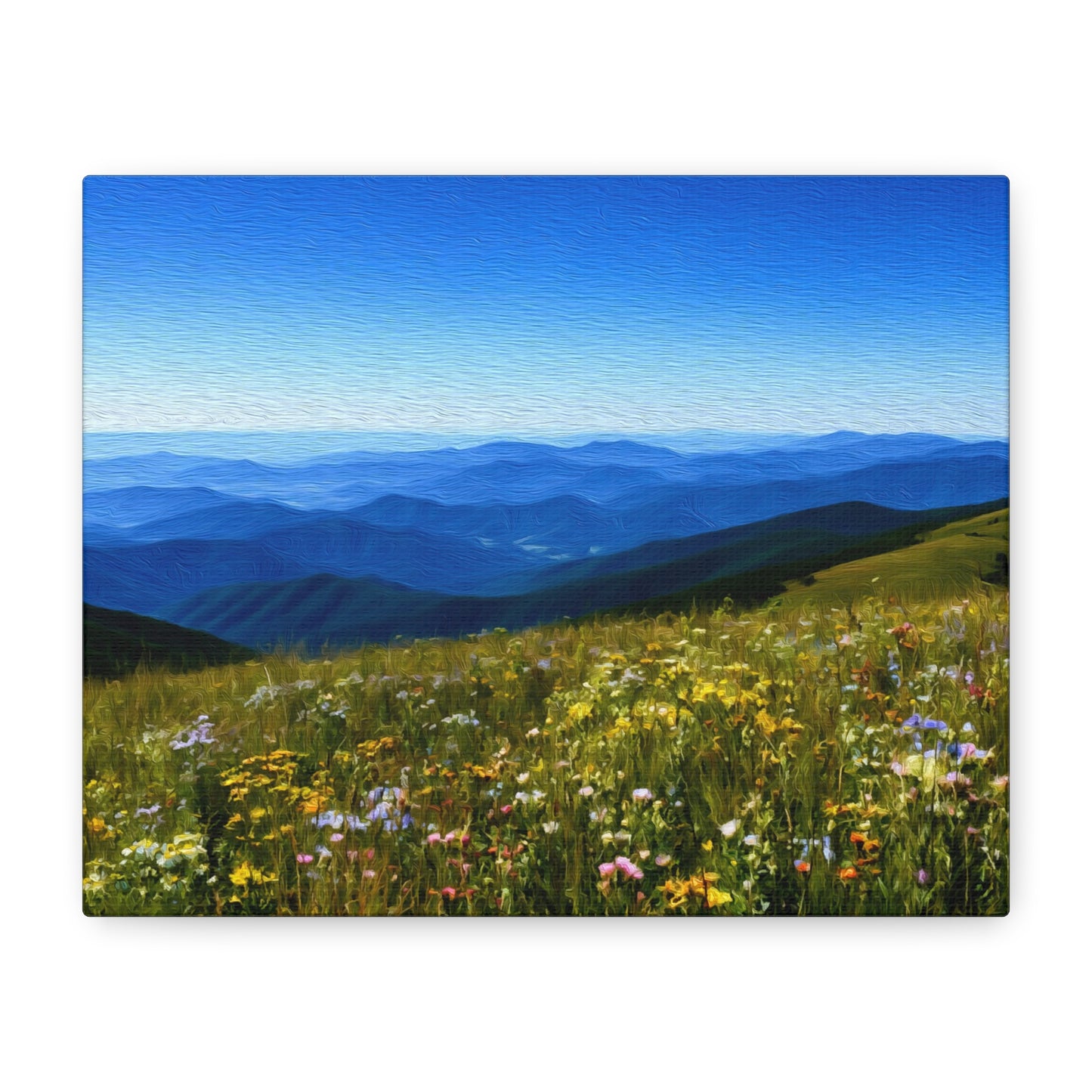 Shenandoah National Park, Virginia | Watercolor Canvas Print | The Painted Passport®