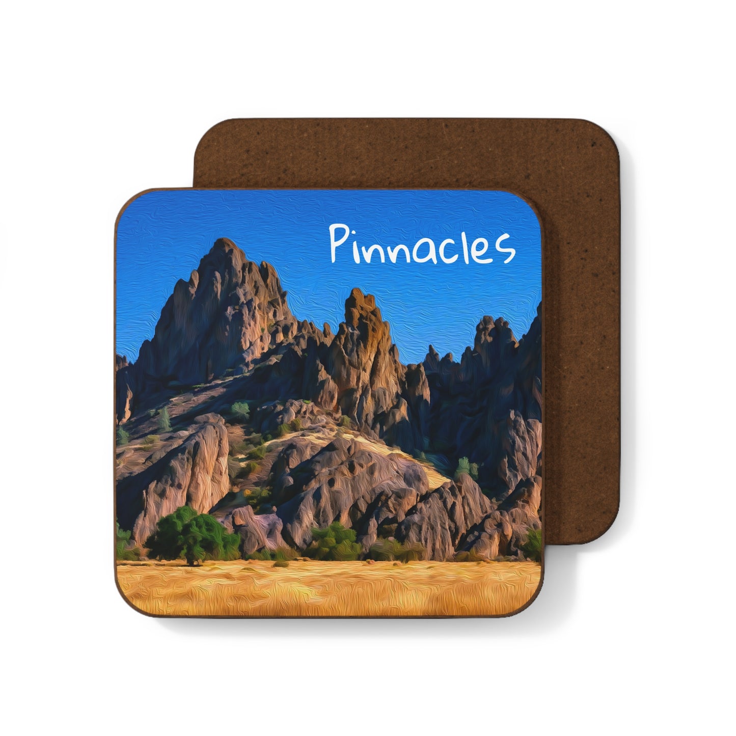 Pinnacles National Park, California | Watercolor Coaster | The Painted Passport®