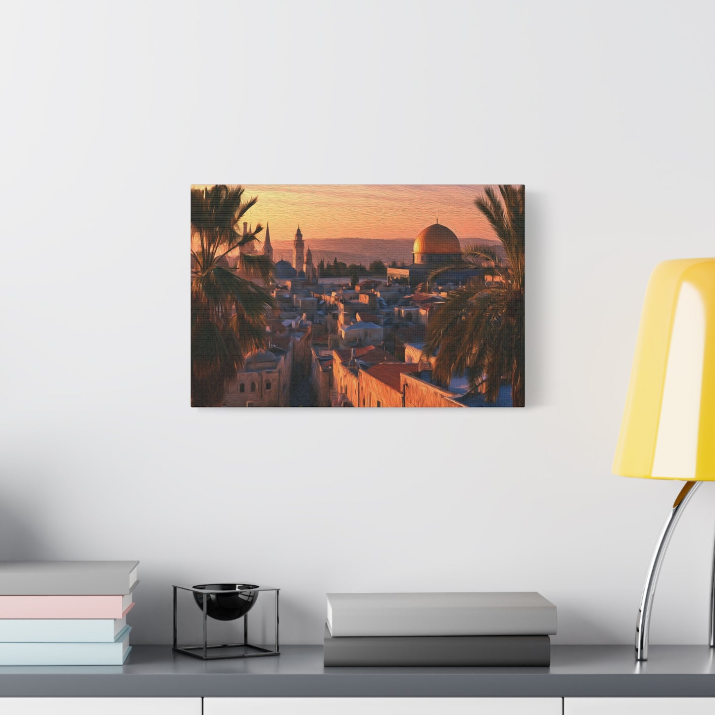 Jerusalem, Israel | Watercolor Canvas Print | The Painted Passport®