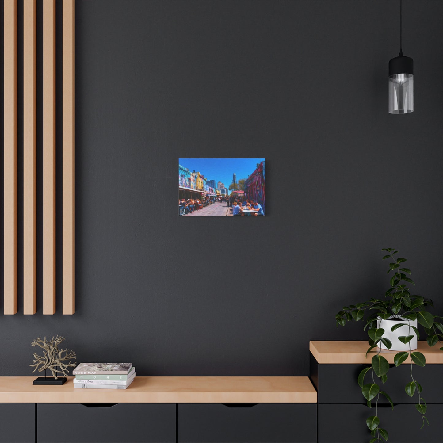 Austin, Texas | Watercolor Canvas Print | The Painted Passport®
