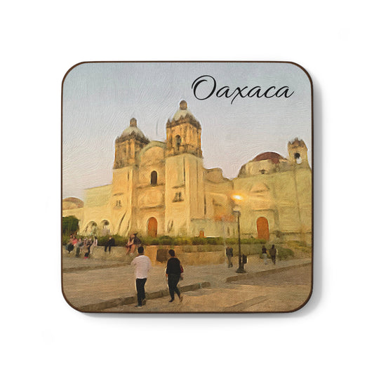 Oaxaca Hardboard Coaster - Artistic Home Decor for Coffee Lovers