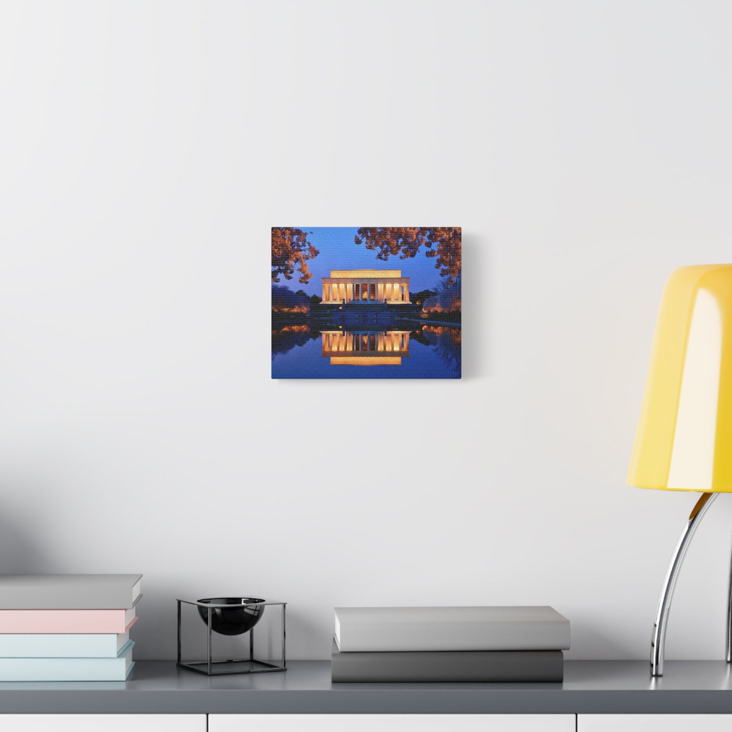 Washington DC, USA | Watercolor Canvas Print | The Painted Passport®