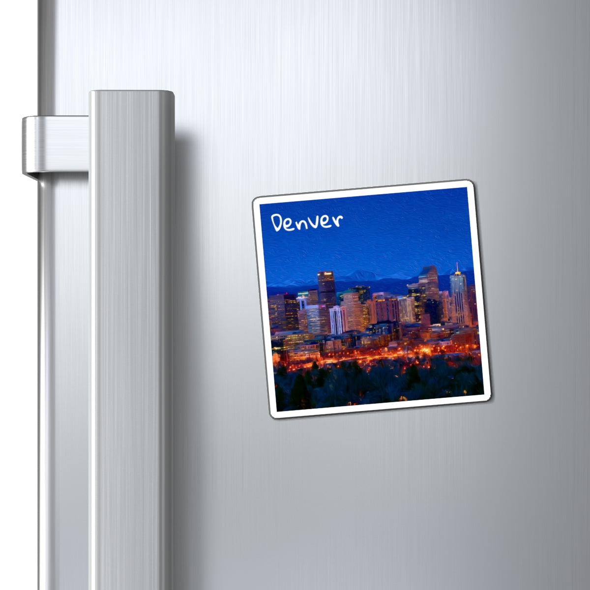 Denver, Colorado | Watercolor Magnet | The Painted Passport®