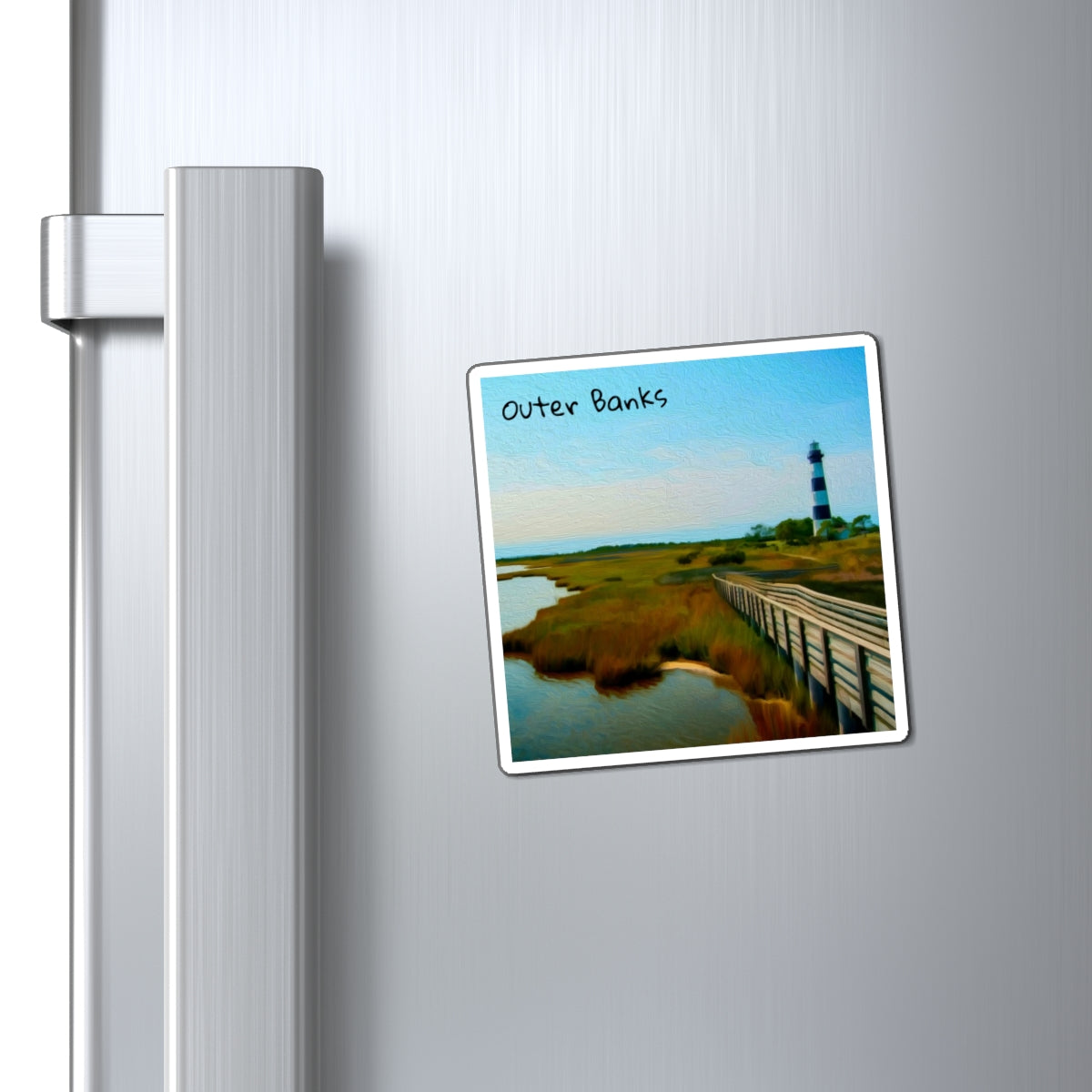 Outer Banks, North Carolina | Watercolor Magnet | The Painted Passport®