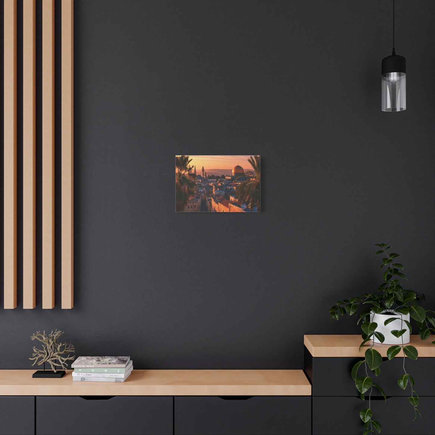 Jerusalem, Israel | Watercolor Canvas Print | The Painted Passport®