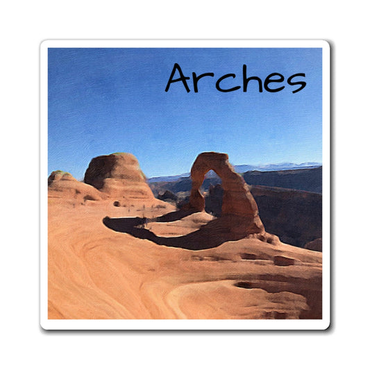 Arches National Park Magnet 🐍