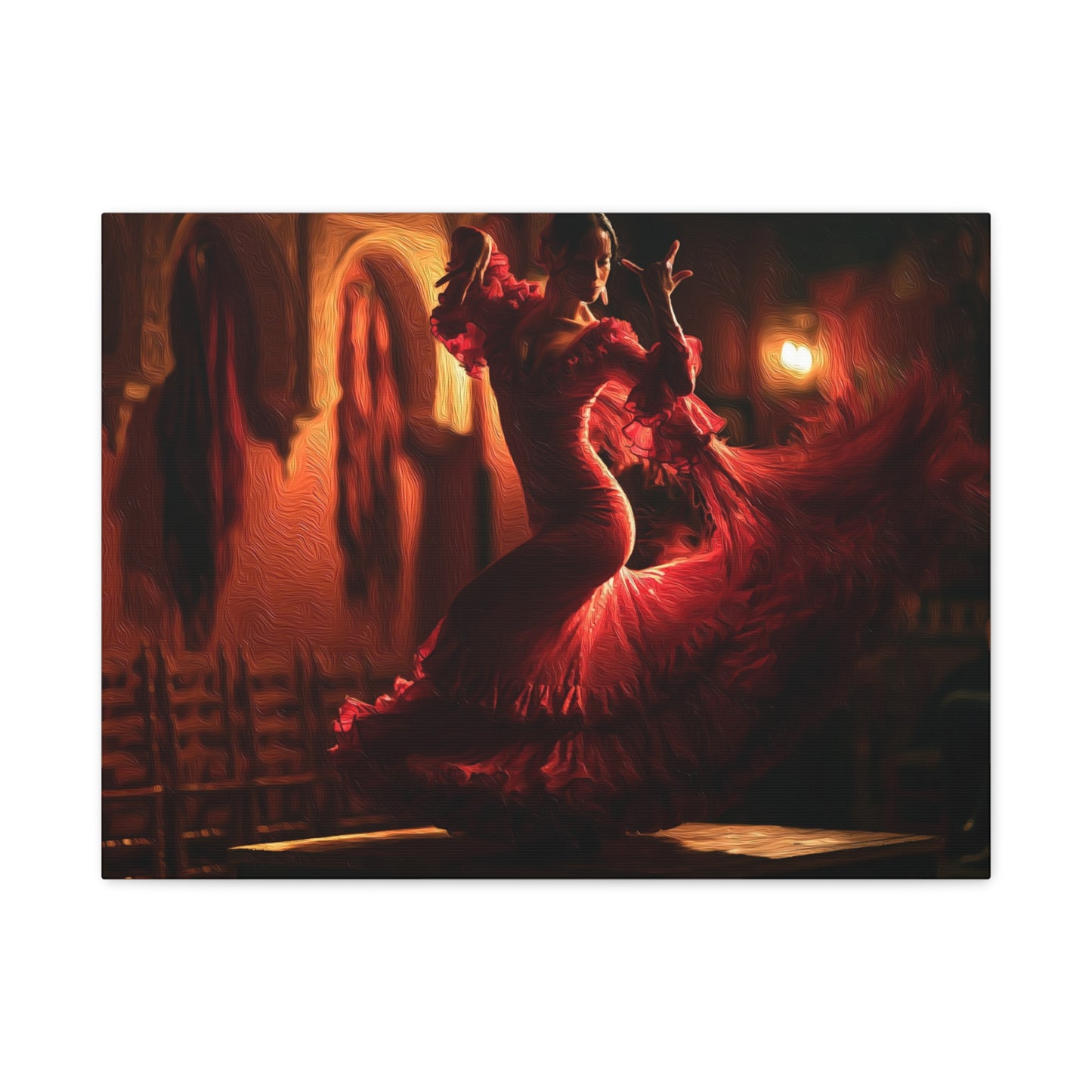 Seville, Spain | Watercolor Canvas Print | The Painted Passport®