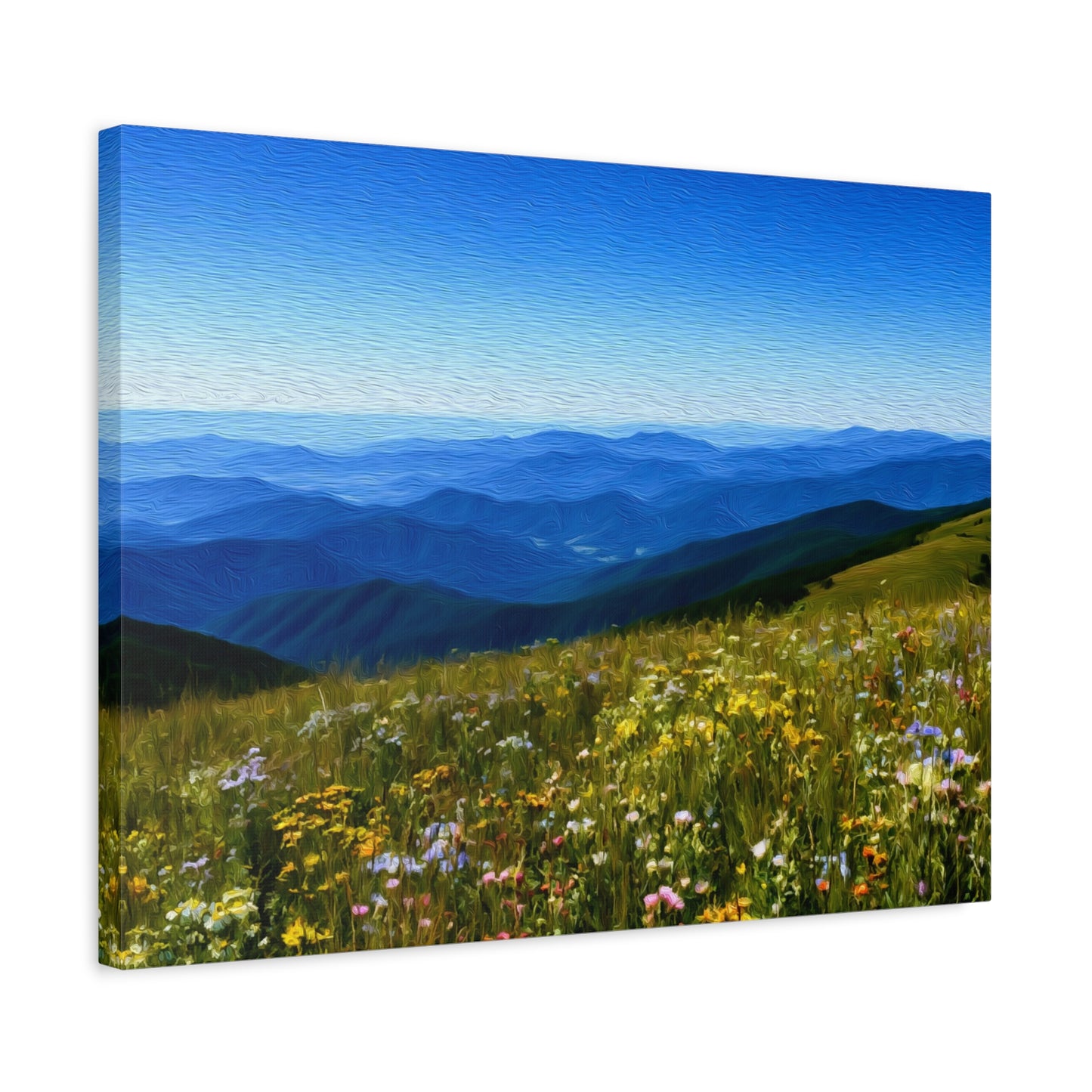 Shenandoah National Park, Virginia | Watercolor Canvas Print | The Painted Passport®