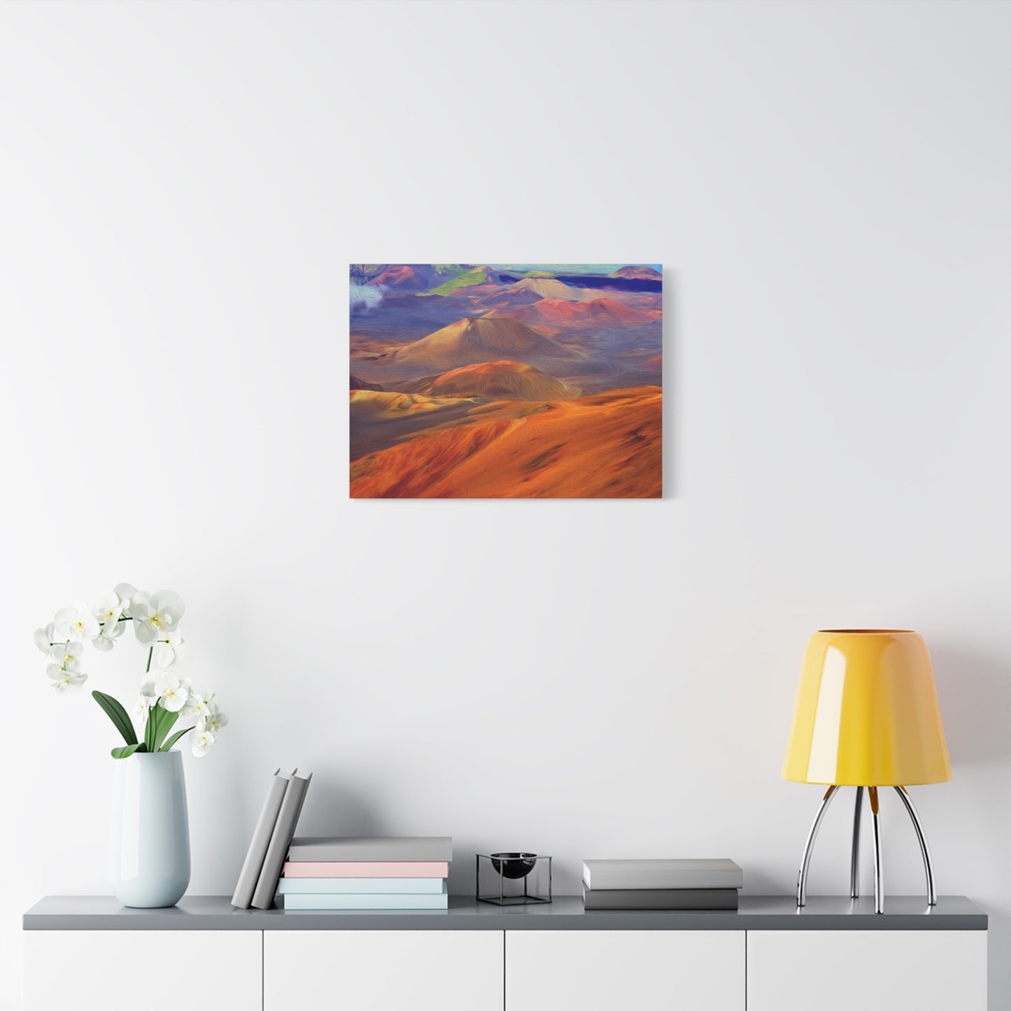 Haleakala, Maui | Watercolor Canvas Print | The Painted Passport®