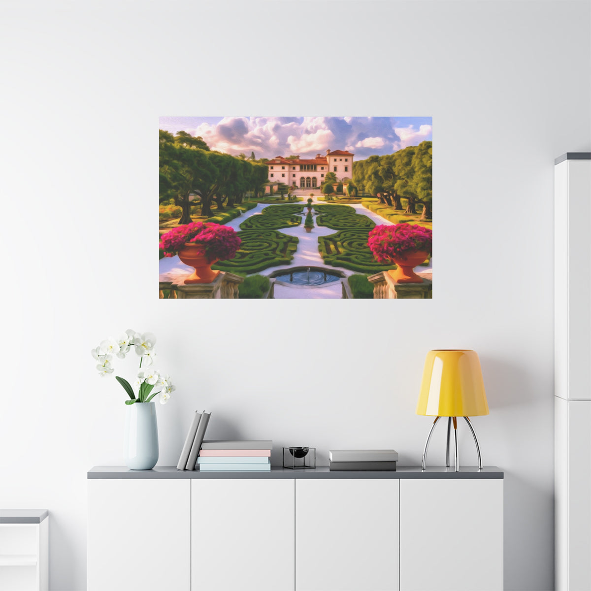 Miami, Florida | Watercolor Canvas Print | The Painted Passport®