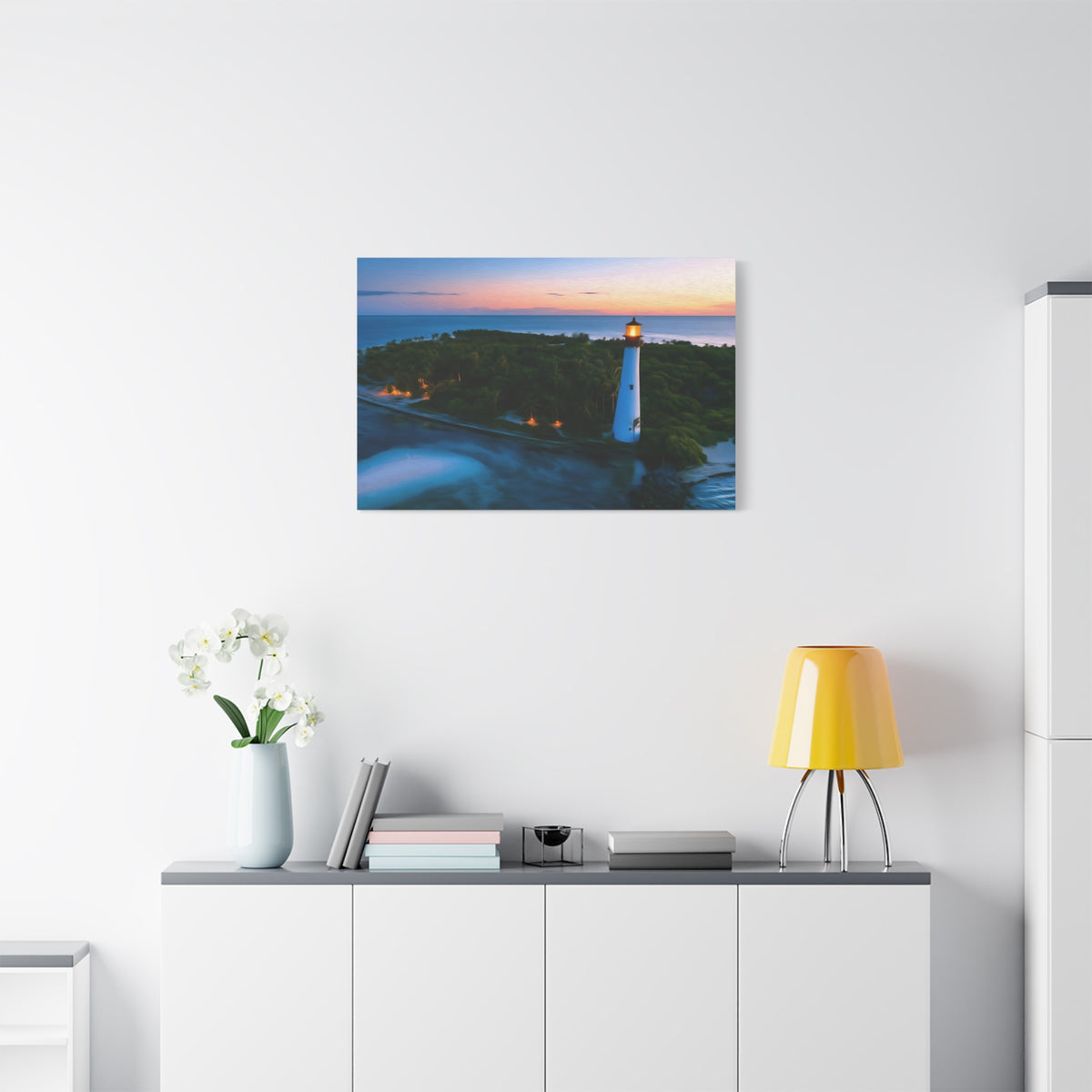Miami, Florida | Watercolor Canvas Print | The Painted Passport®