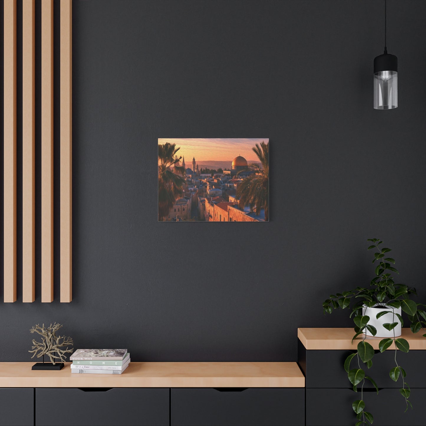 Jerusalem, Israel | Watercolor Canvas Print | The Painted Passport®