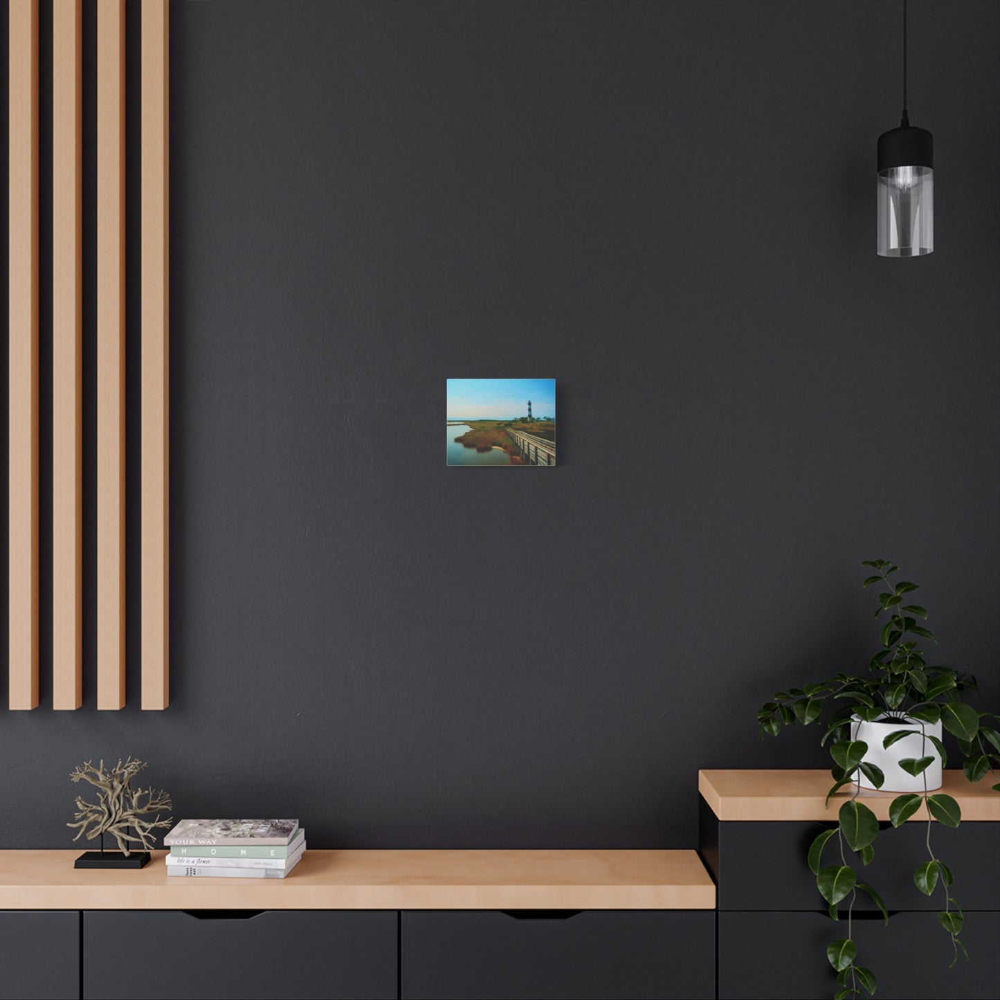 Outer Banks, North Carolina | Watercolor Canvas Print | The Painted Passport®