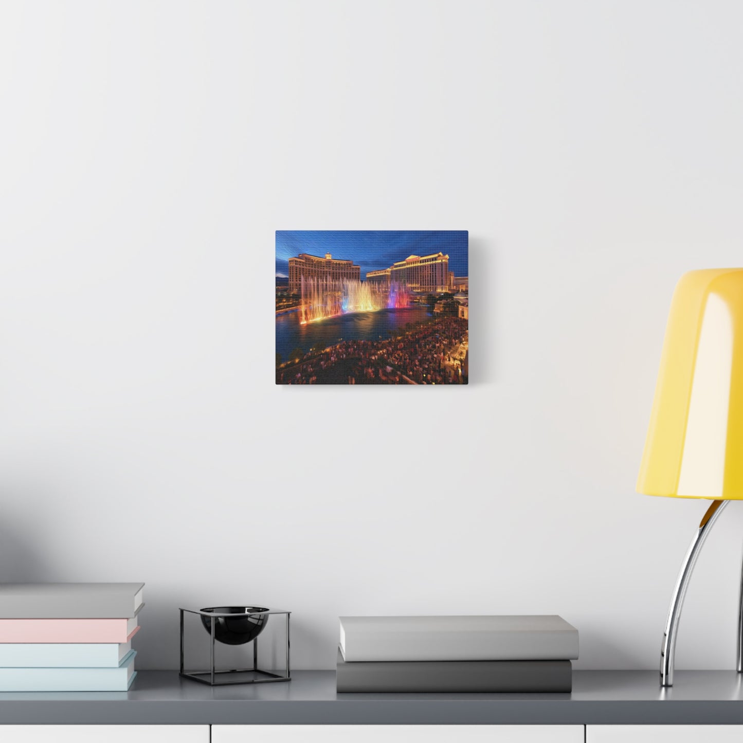 Las Vegas, Nevada | Watercolor Canvas Print | The Painted Passport®
