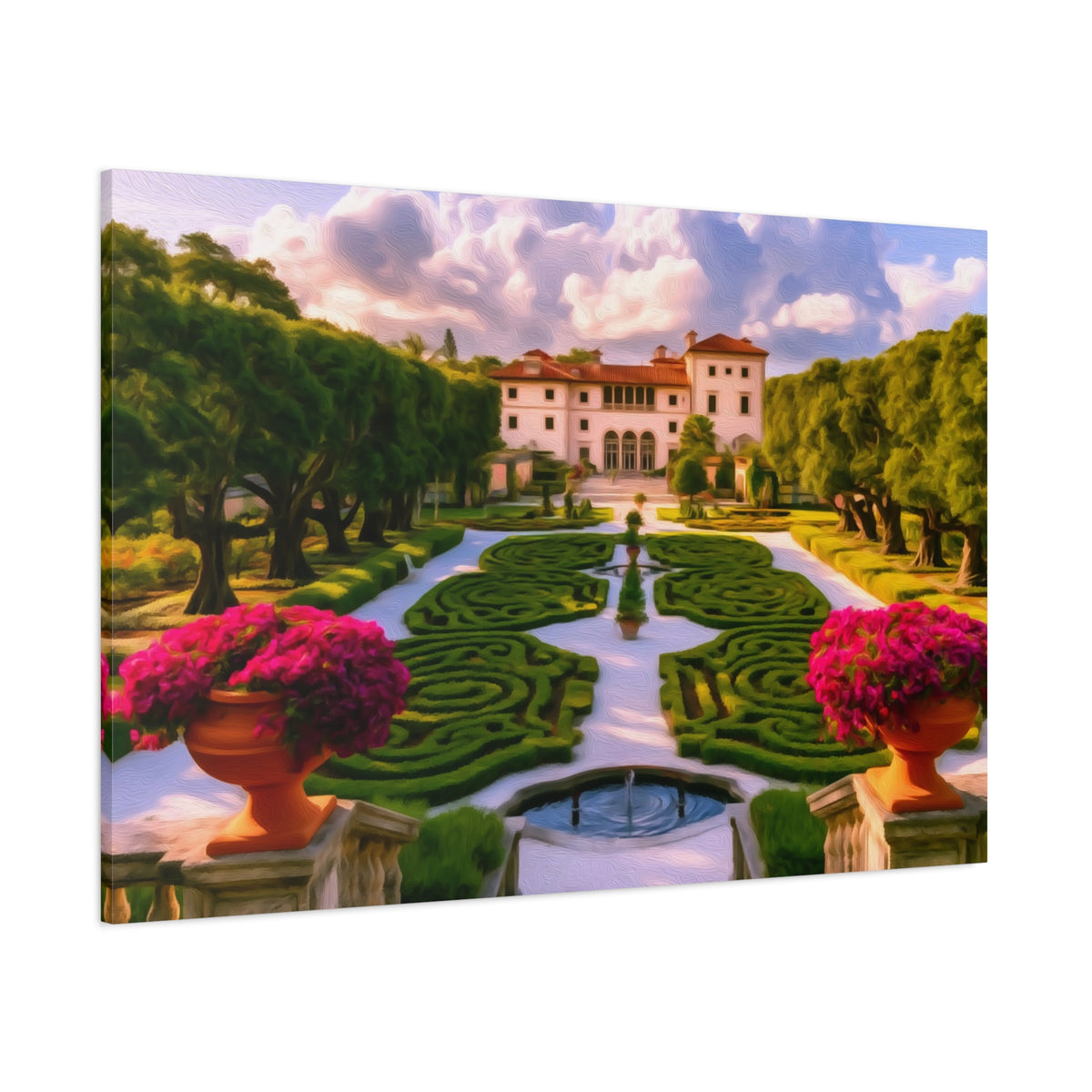Miami, Florida | Watercolor Canvas Print | The Painted Passport®