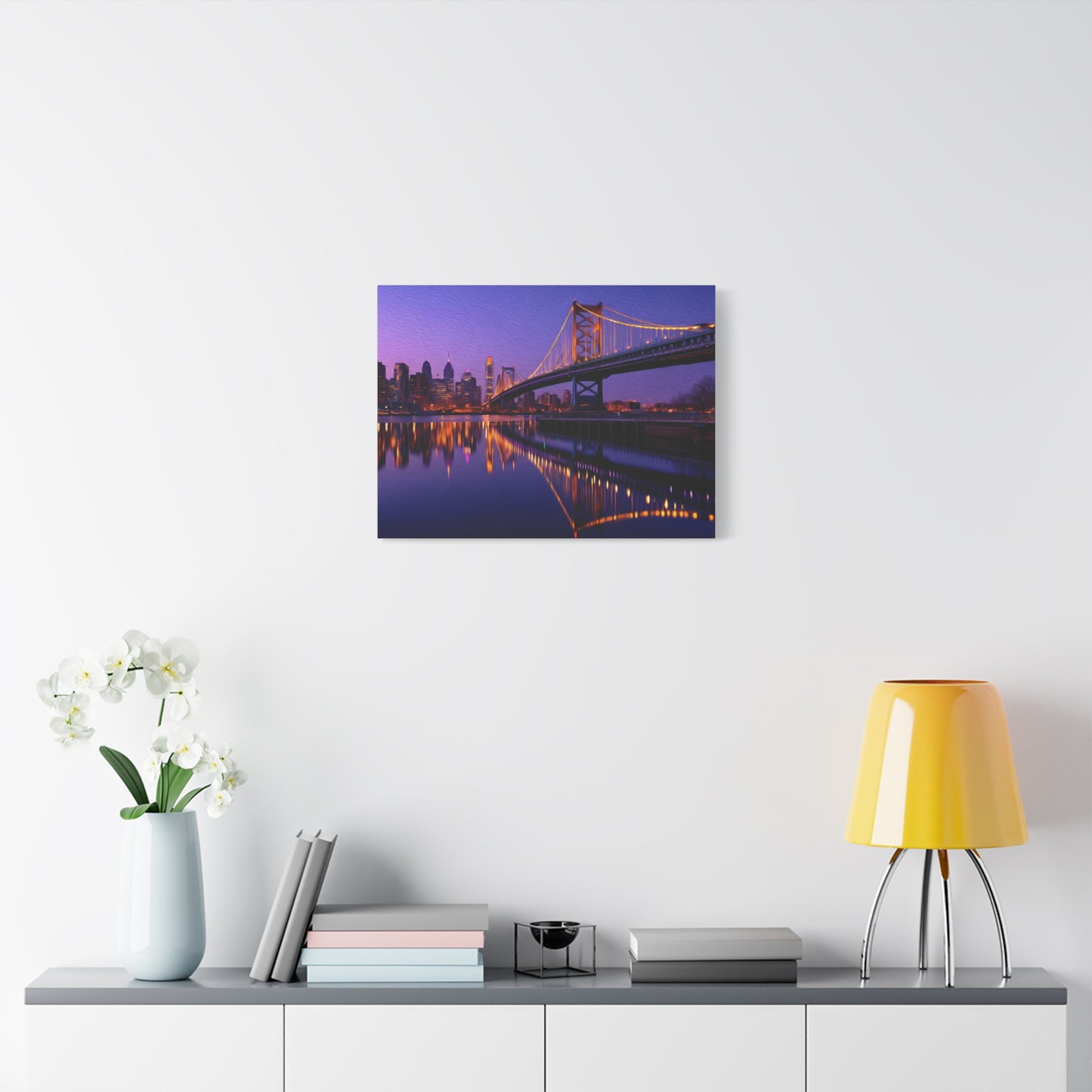 Philadelphia, Pennsylvania | Watercolor Canvas Print | The Painted Passport®
