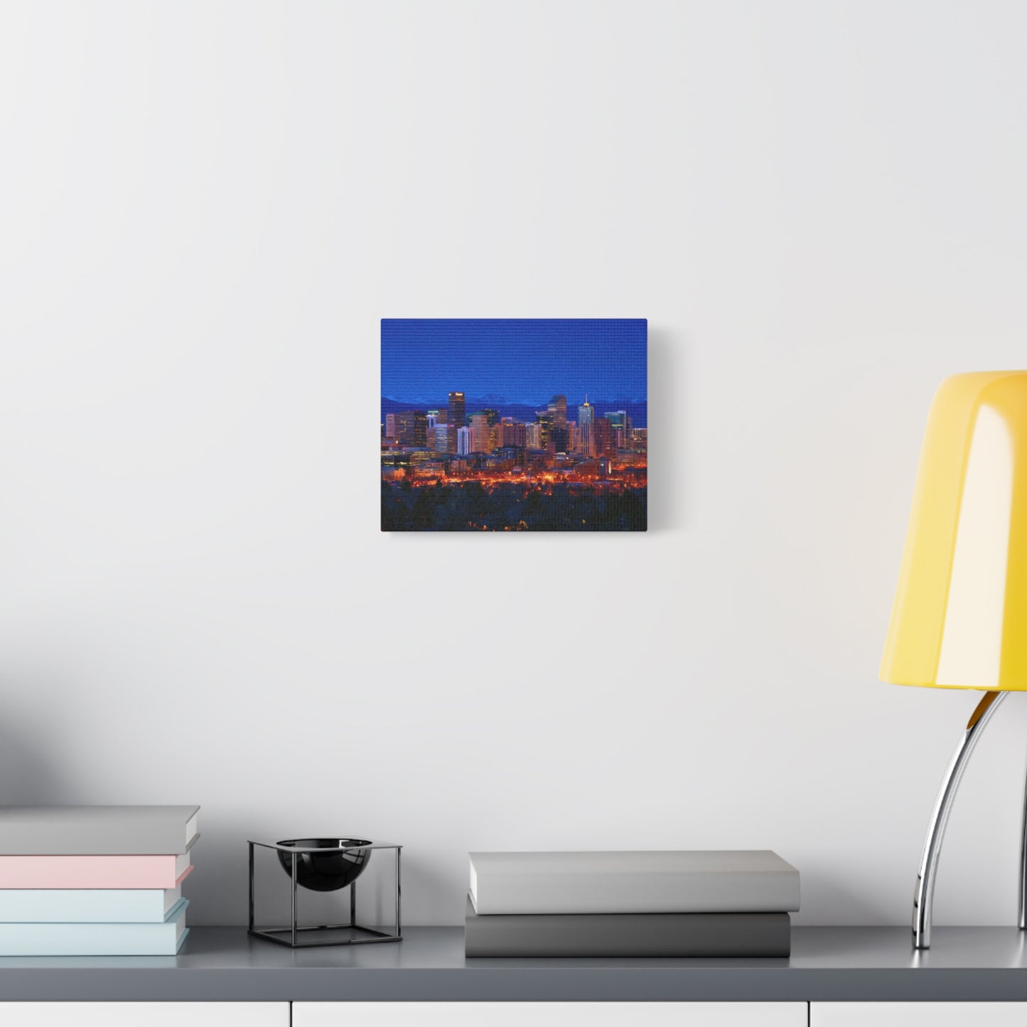 Denver, Colorado | Watercolor Canvas Print | The Painted Passport®