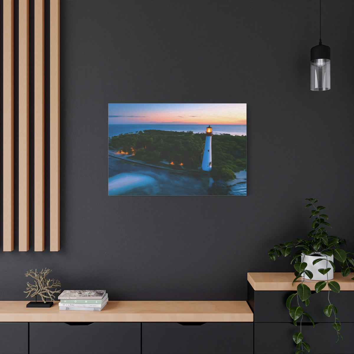 Miami, Florida | Watercolor Canvas Print | The Painted Passport®