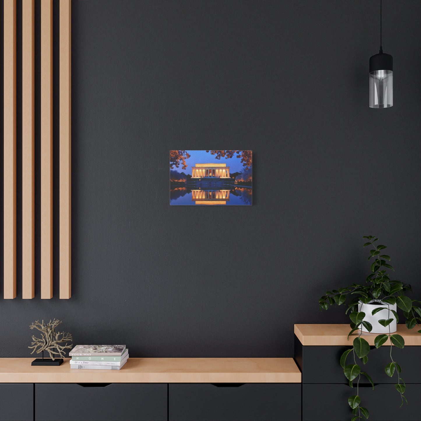 Washington DC, USA | Watercolor Canvas Print | The Painted Passport®
