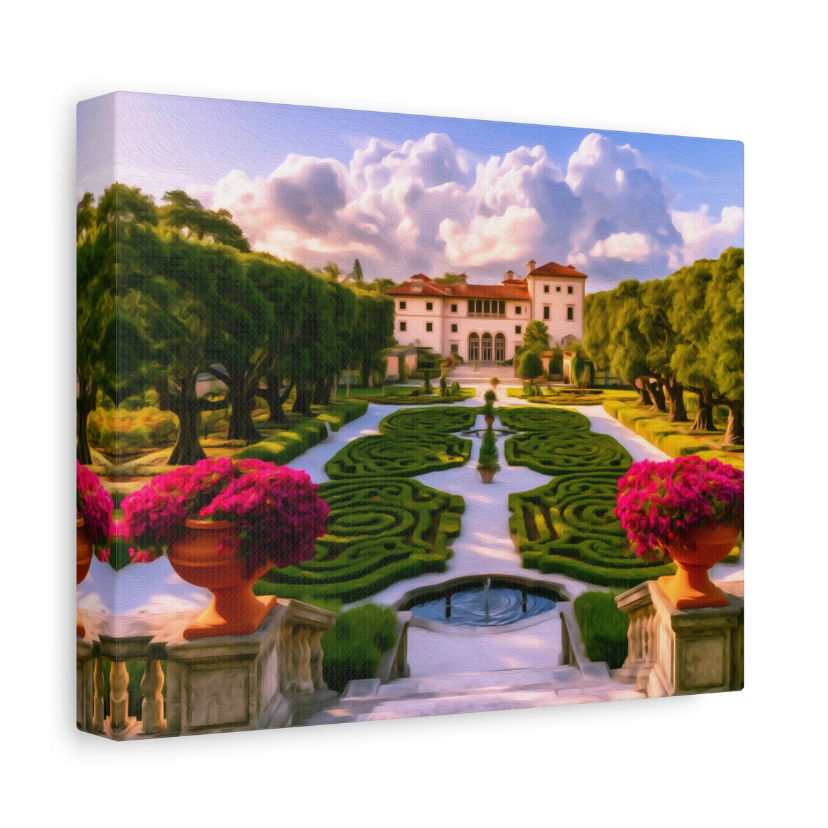 Miami, Florida | Watercolor Canvas Print | The Painted Passport®