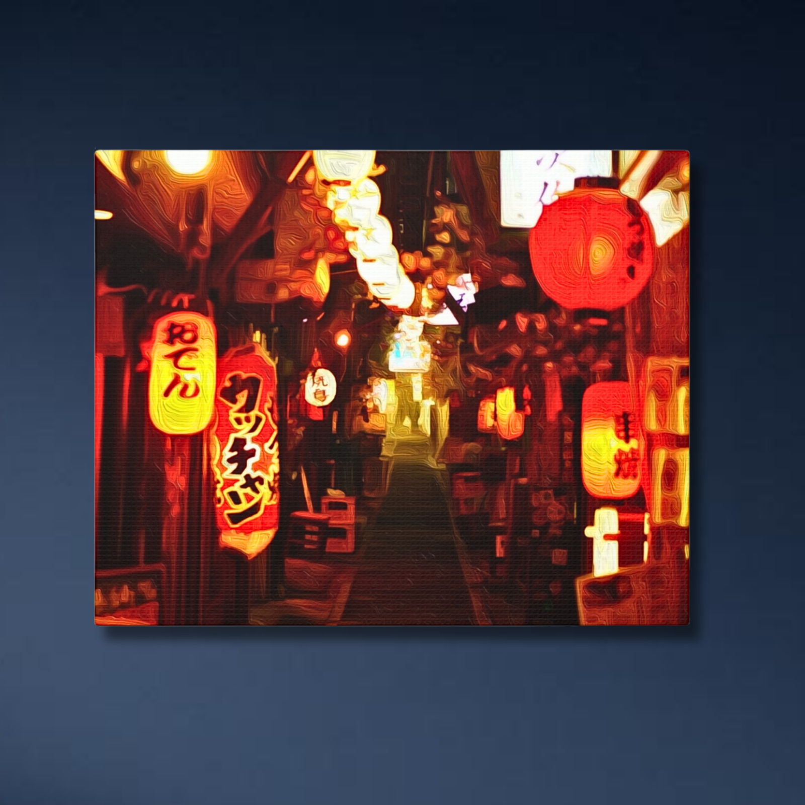 Tokyo Canvas — Research Area, close-up detail