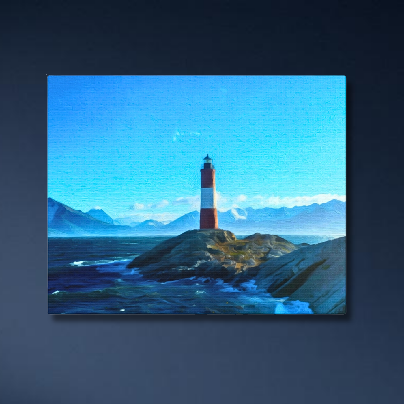 Ushuaia, Argentina | Original Series Canvas — Ushuaia, Argentina Study No. 4