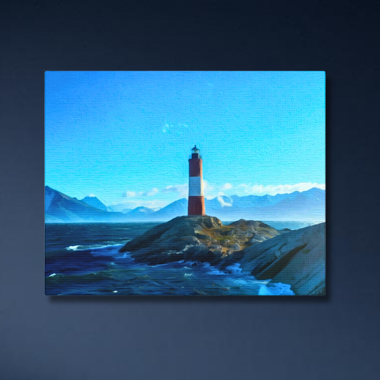 Ushuaia, Argentina | Original Series Canvas — Ushuaia, Argentina, close-up detail