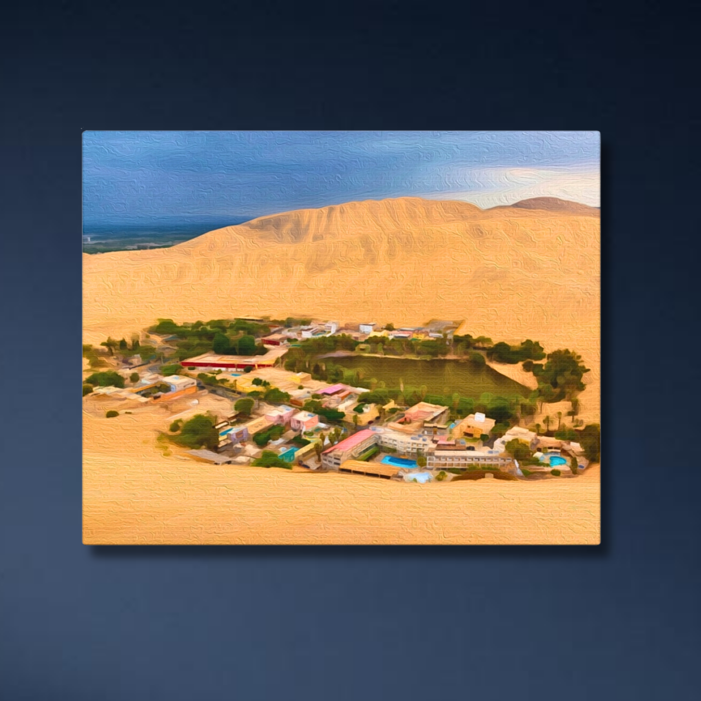 Huacachina, Peru | Original Series Canvas — Huacachina, Peru Study No. 4