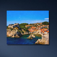 Dubrovnik, Croatia | Original Series Gallery Canvas — close-up thumbnail