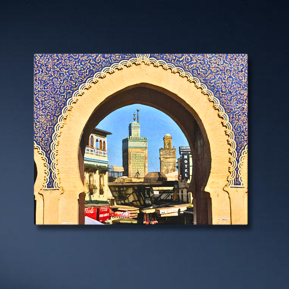 Fes, Morocco | Original Series Gallery Canvas detail