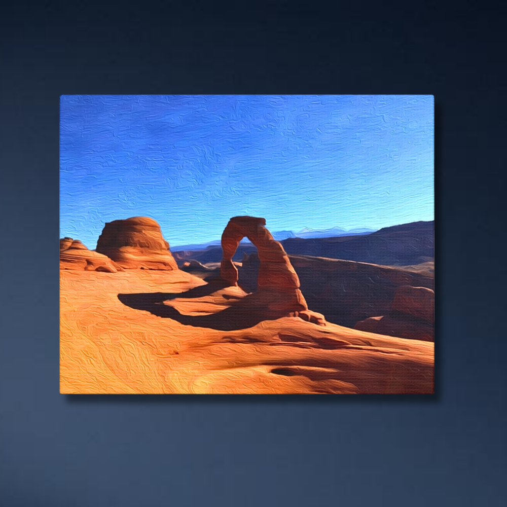 Arches National Park, USA | Original Series Canvas detail