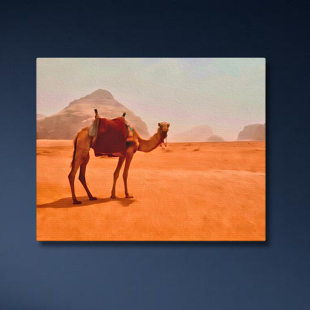 Wadi Rum, Jordan | Original Series Gallery Canvas detail