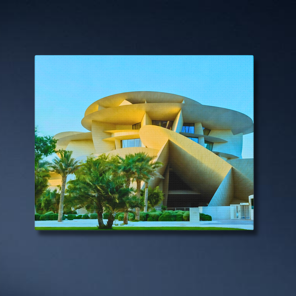 Doha, Qatar | Original Series Gallery Canvas detail