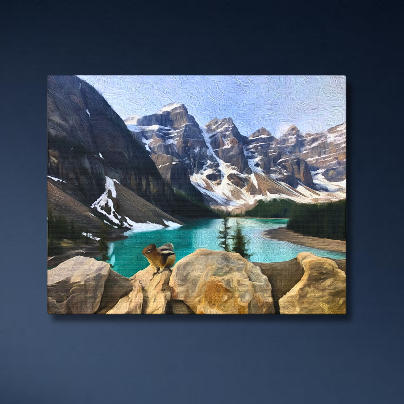 Moraine Lake — Banff National Park, Canada Study No. 4