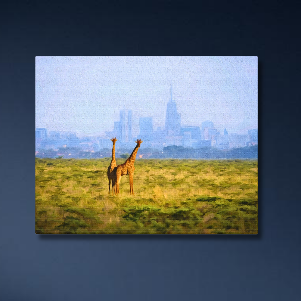 Nairobi, Kenya | Original Series Gallery Canvas detail