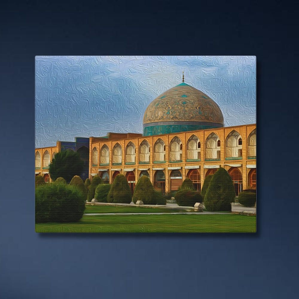 Isfahan, Iran | Sheikh Lotfollah Mosque | Original Series Gallery Canvas detail