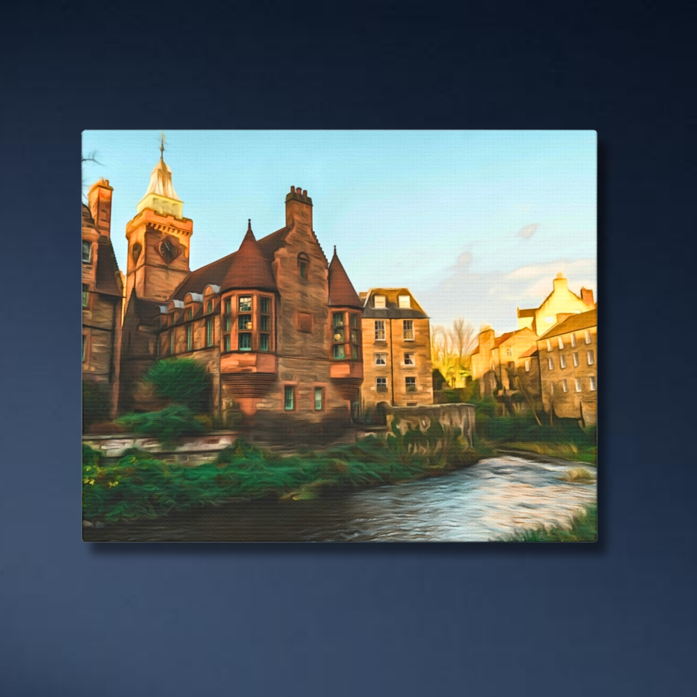 Edinburgh, Scotland | Original Series Gallery Canvas detail