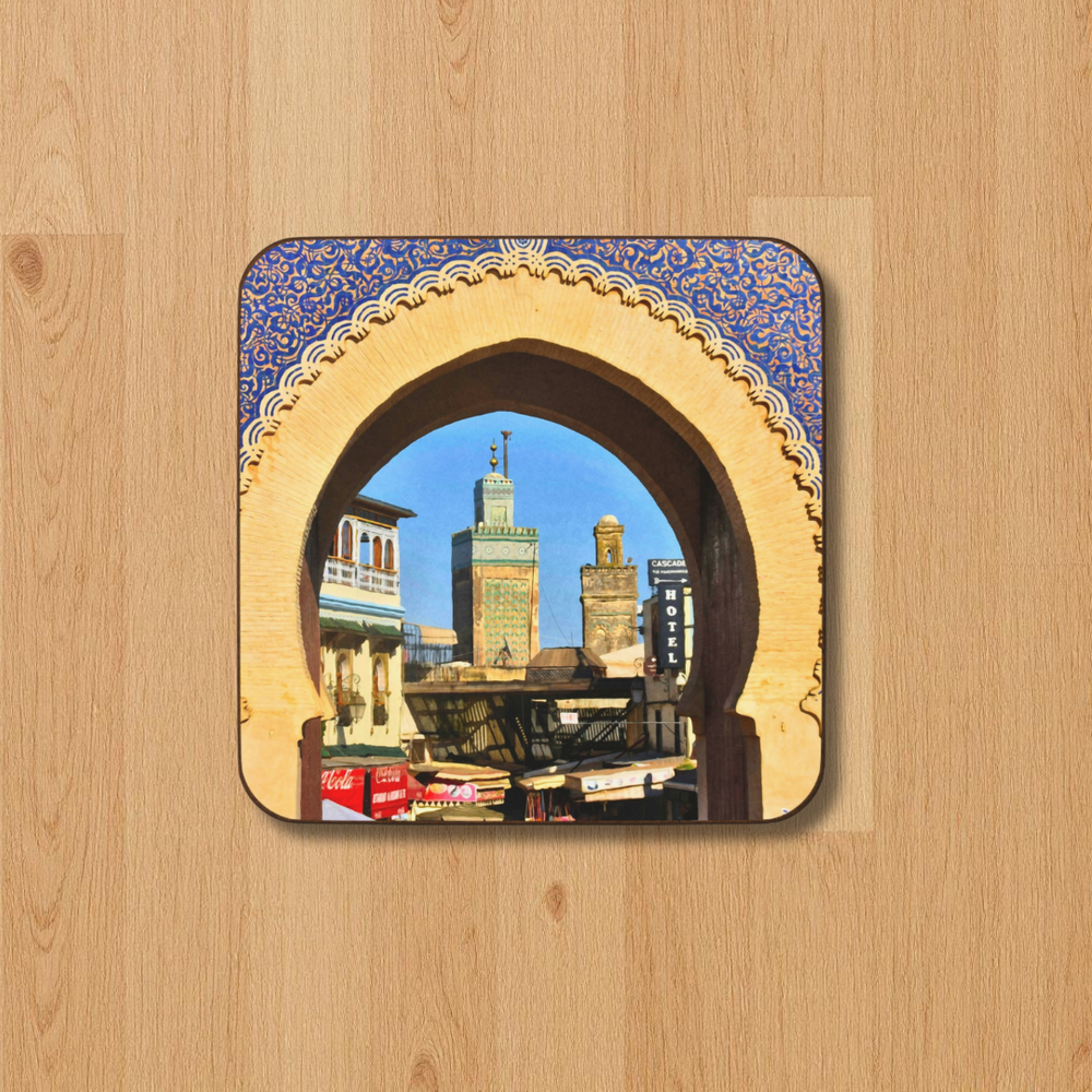 Fes, Morocco | Original Series Hardboard Coaster