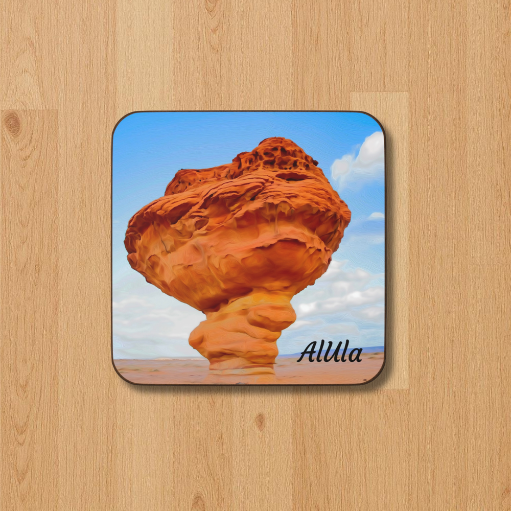 AlUla, Saudi Arabia | Original Series Hardboard Coaster