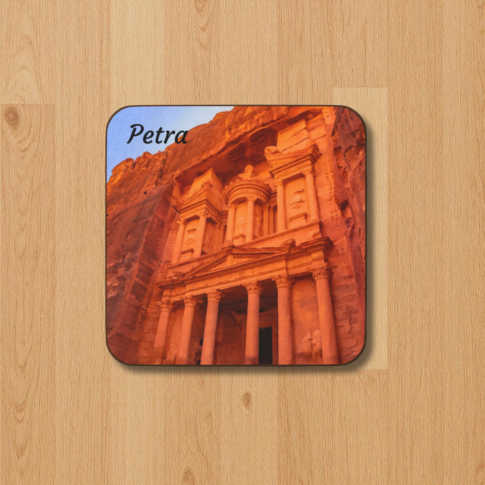 Petra, Jordan | Original Series Hardboard Coaster