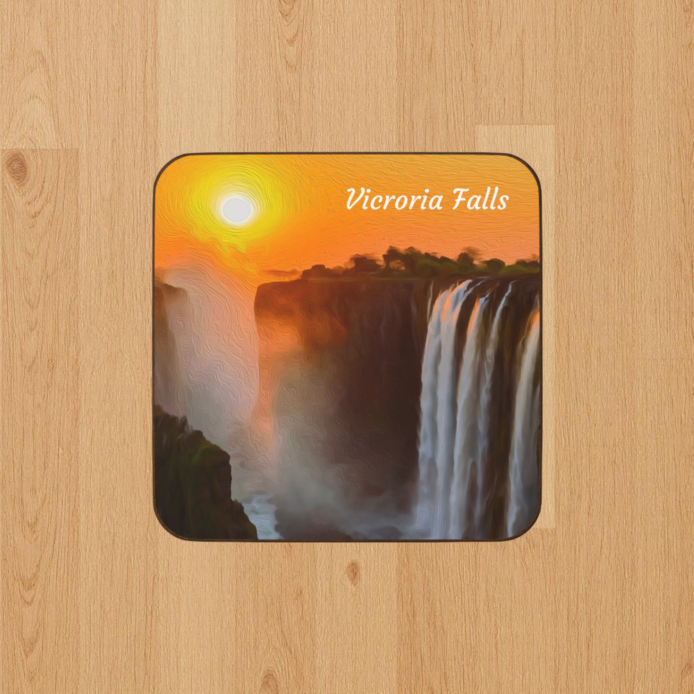 Victoria Falls, Zimbabwe | Original Series Hardboard Coaster