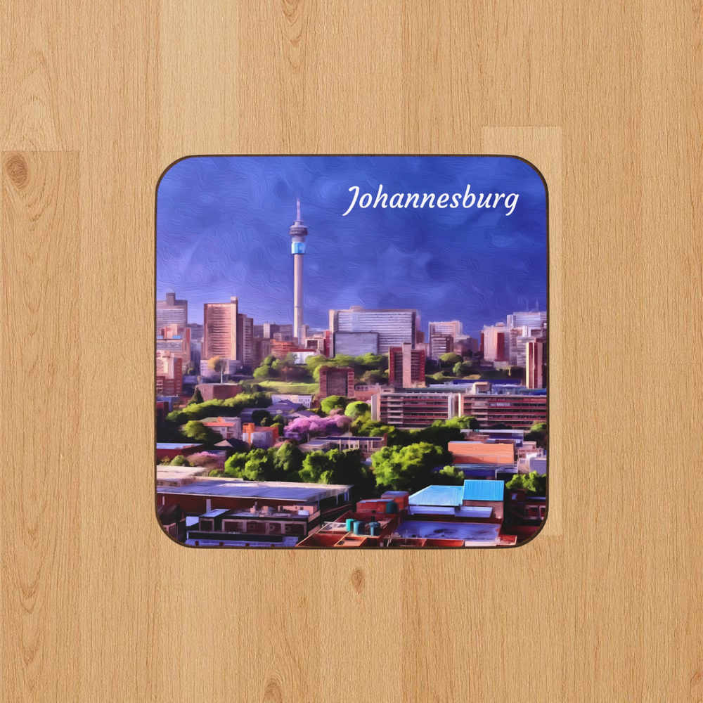 Johannesburg, South Africa | Original Series Hardboard Coaster